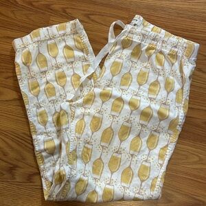 J. Crew women’s champagne Pajama Bottoms Size Medium Celebration Bride